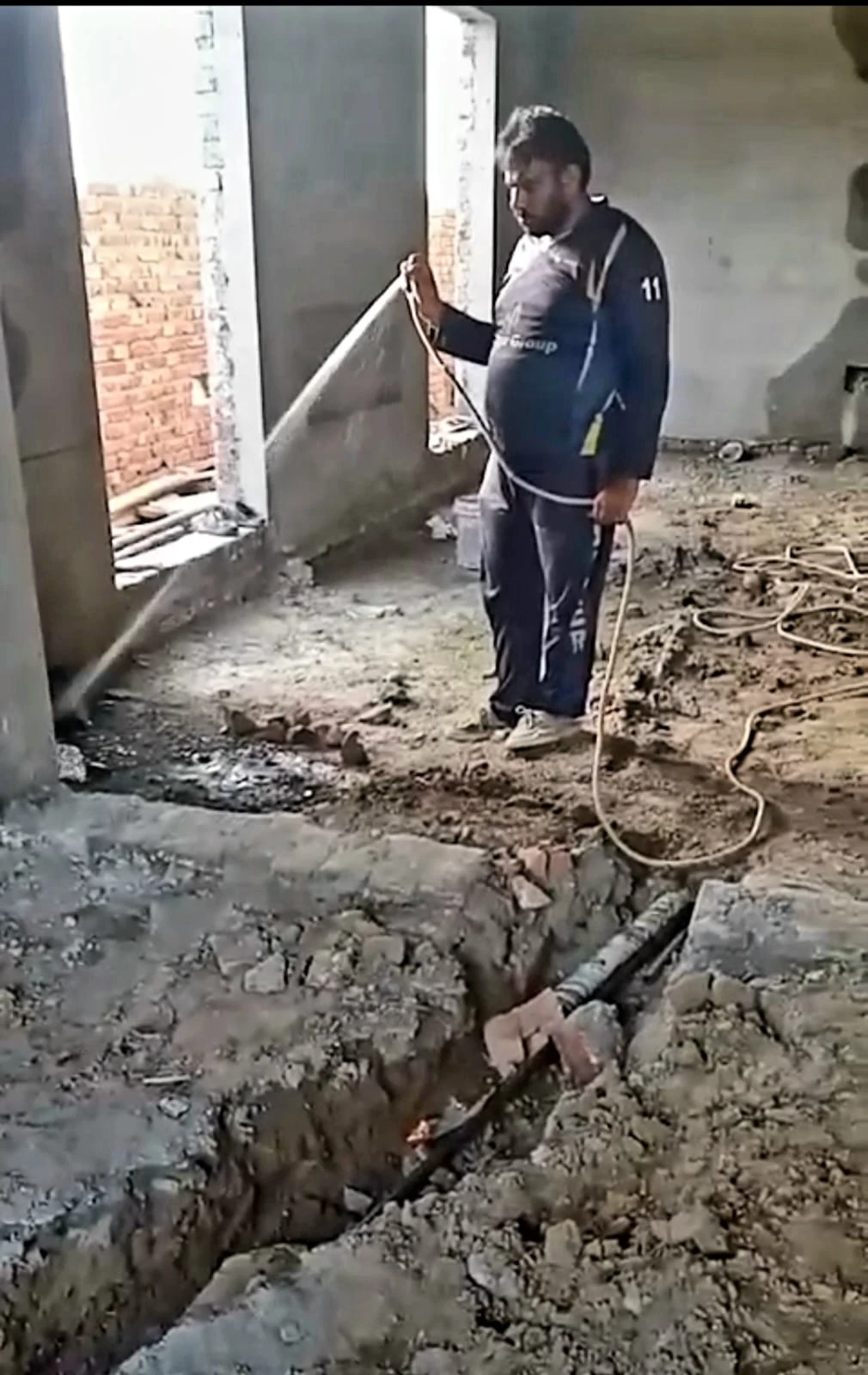 Floor Base Preparation Phase 1